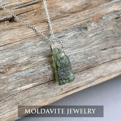 Moldavite Gemstone at Infinitygemsart